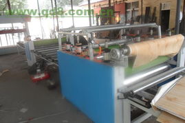 山東曲阜冉鋒機械銷售膠合板貼紙機